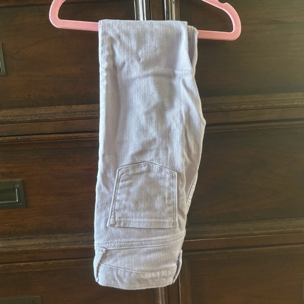 Old Navy high-rise purple rockstar jeggings in size 8 built-in tough